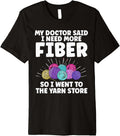 Funny Crocheting For Women Mom Knitting Yarn Crochet Lovers Premium