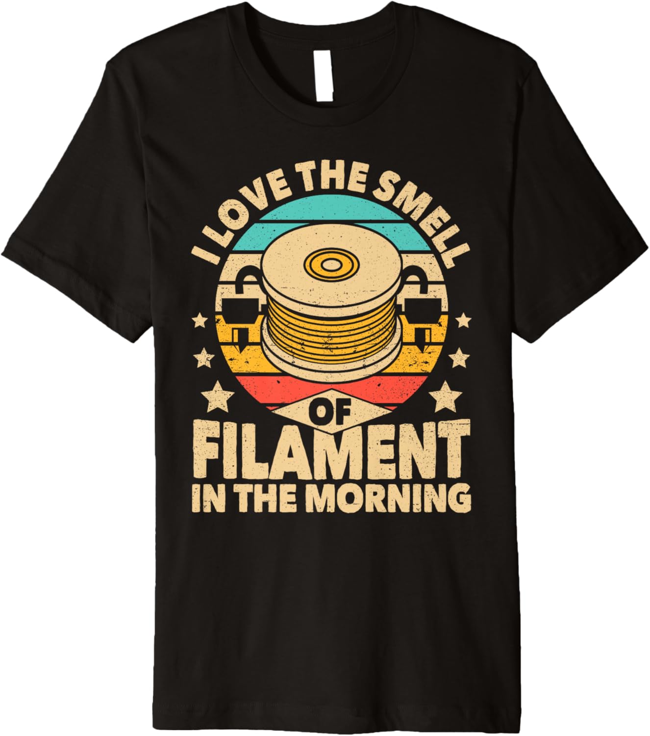 Smell Of Filament In Morning 3D Printer Funny Printing Premium