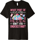 Women Knitting Lover Funny Knitters Knit Yarn Lover Premium