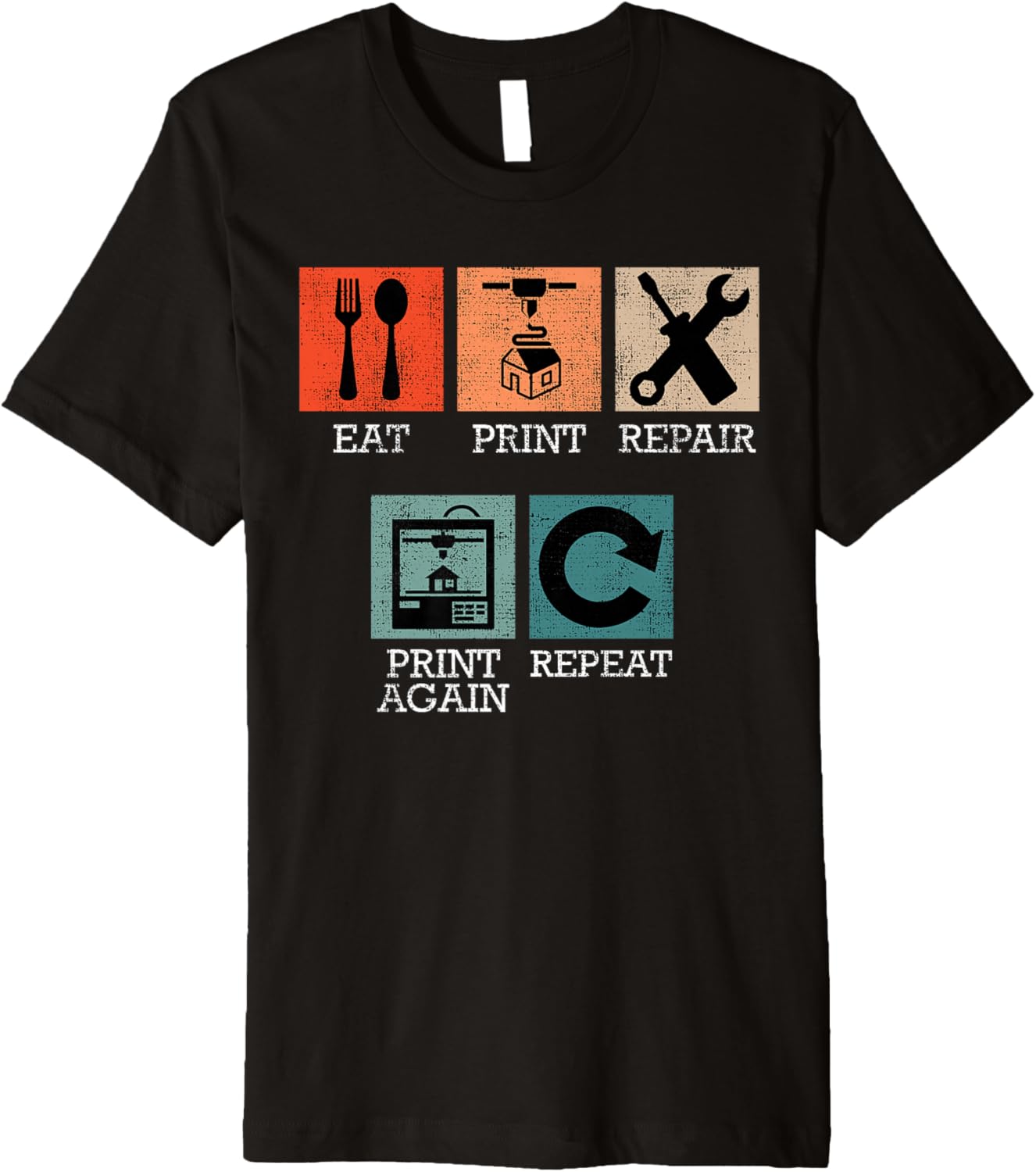 3D Printing Failure Eat Print Repair Print Again 3D Printer Premium