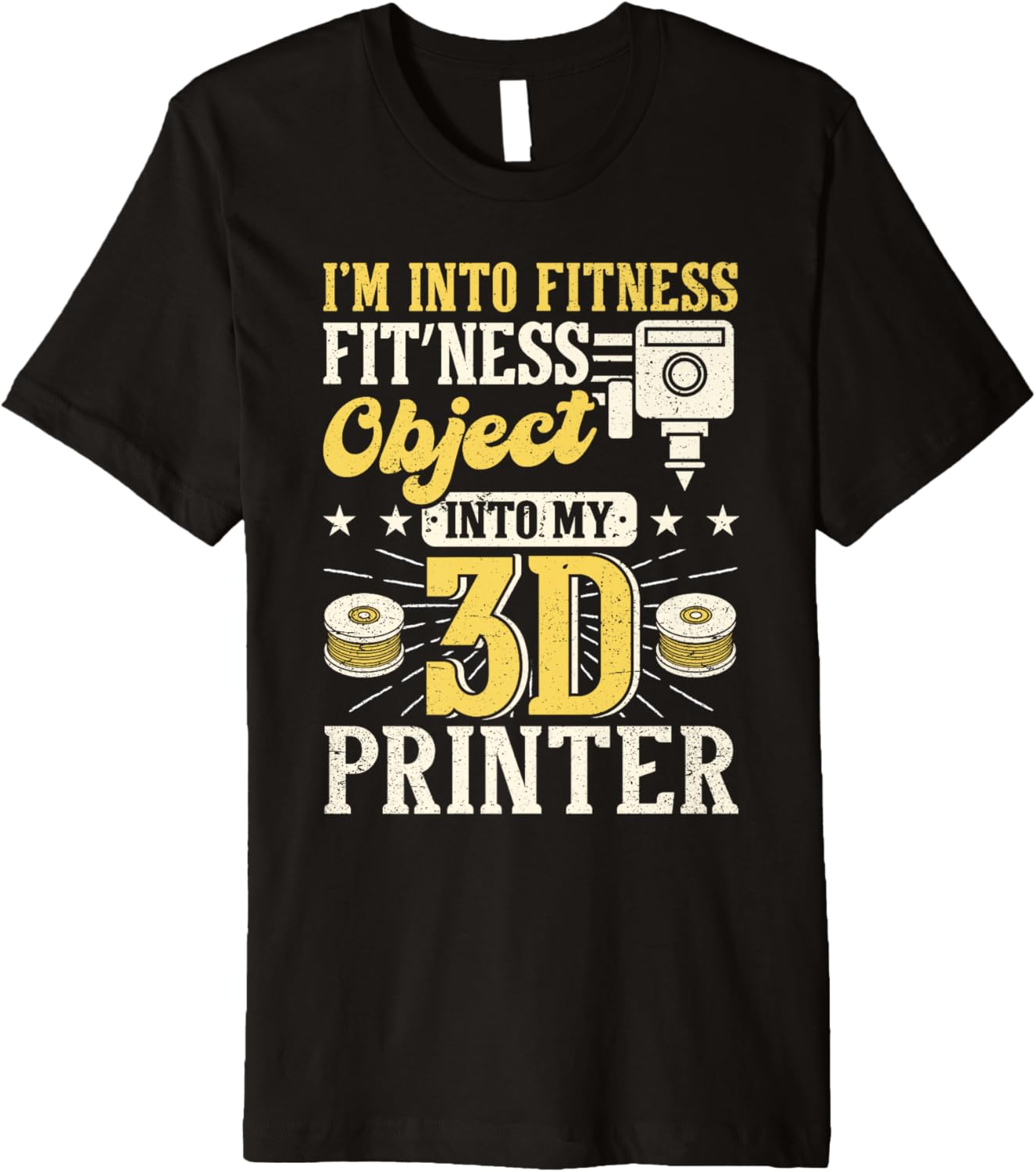 Im Into Fitness Object Into My 3D Printer Printing Premium