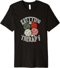 Knitting Is My Therapy Yarn Knitting Premium