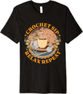 Yarn | Crocheter | Crocheting | Crochet | Coffee Premium