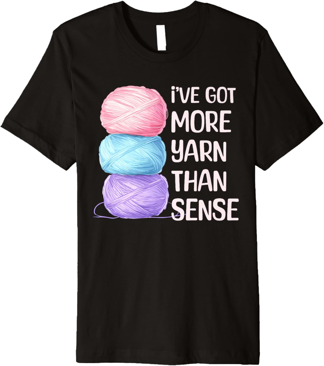 Sarcastic Crochet Humor Yarn Hoarding Crocheting Premium