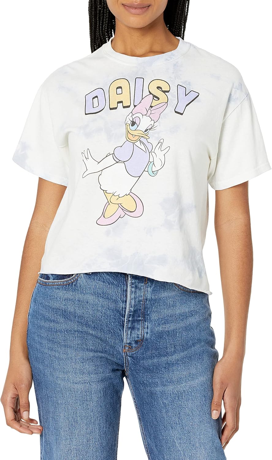 Characters Daisy Duck Womens Fast Fashion Short Sleeve Tee Shirt
