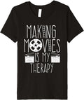 Making Movies Is My Therapy Joke Filmmaking Filmmaker Premium