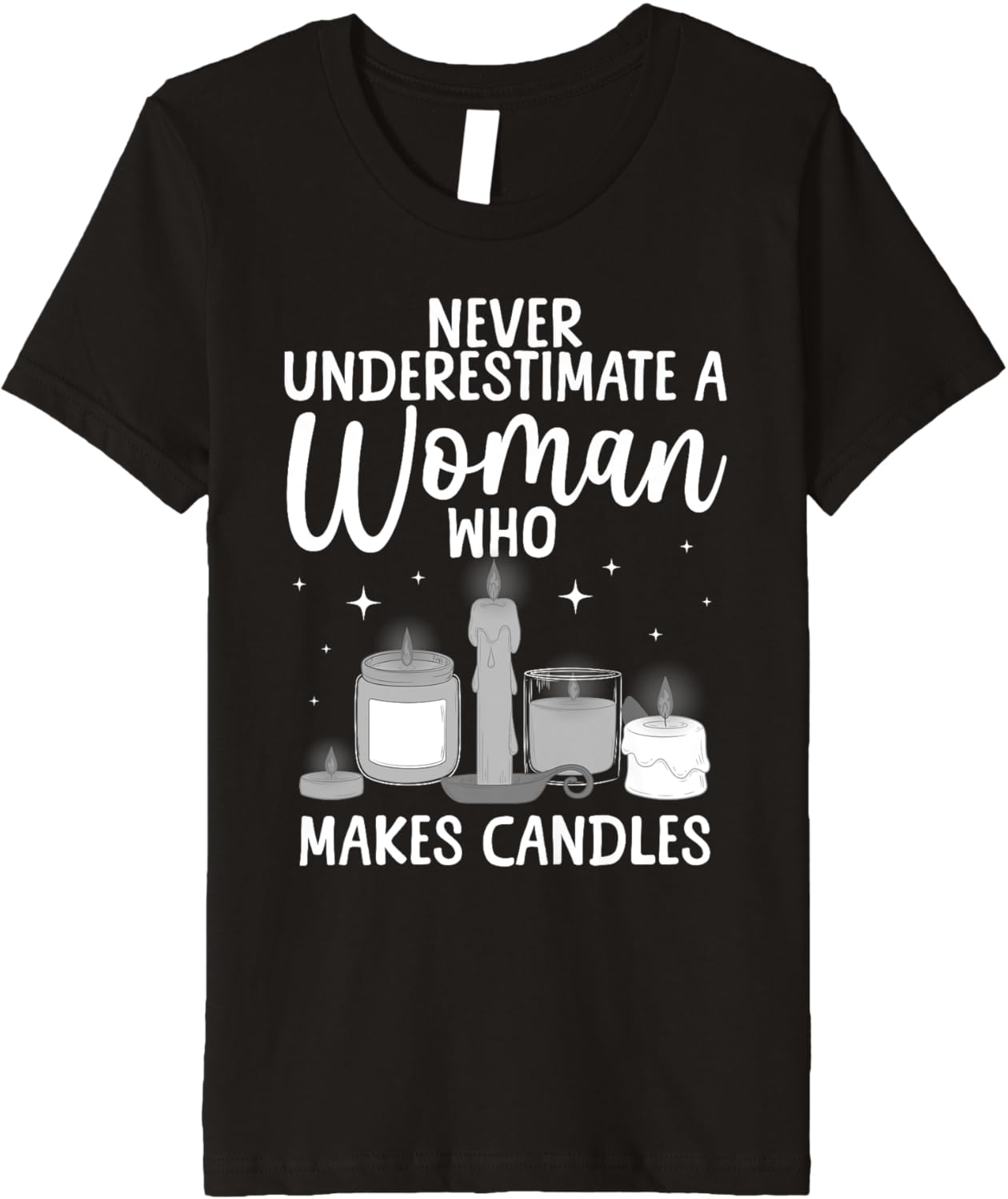 Funny Candle Making Design for Women Girls Lady Candle Maker Premium