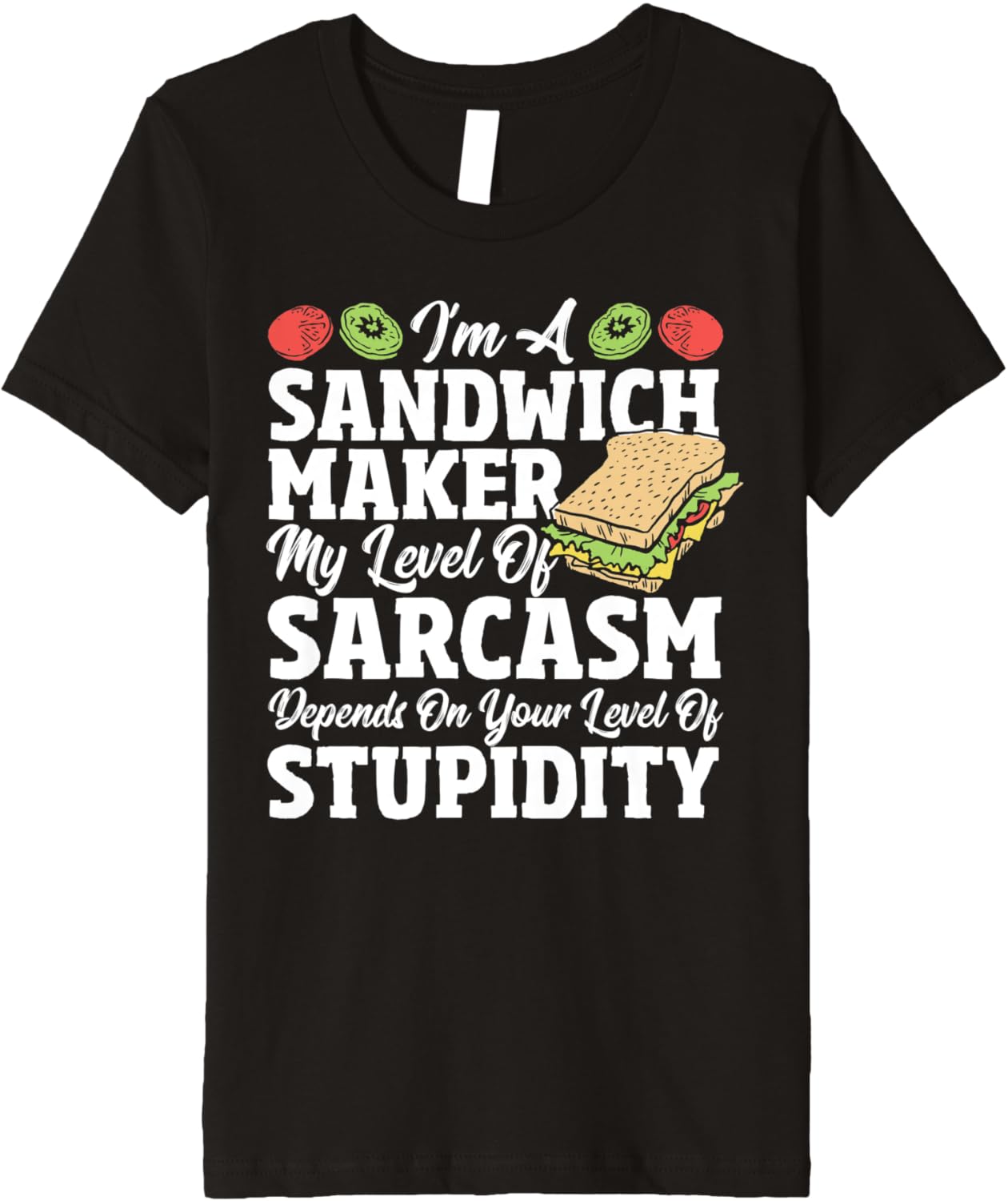 Sarcasm Lover - Funny Hoagie Sandwich Sammich Sandwich Maker Premium