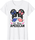 Lil Miss American Girl American Flag 4Th Of July Patriotic