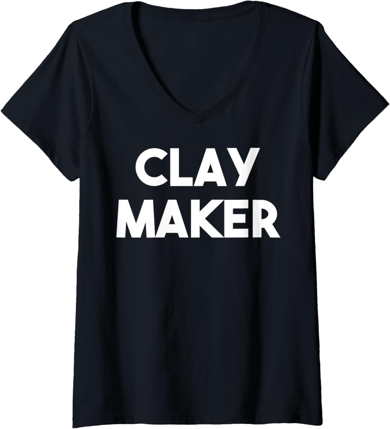 Womens Clay Maker V-Neck