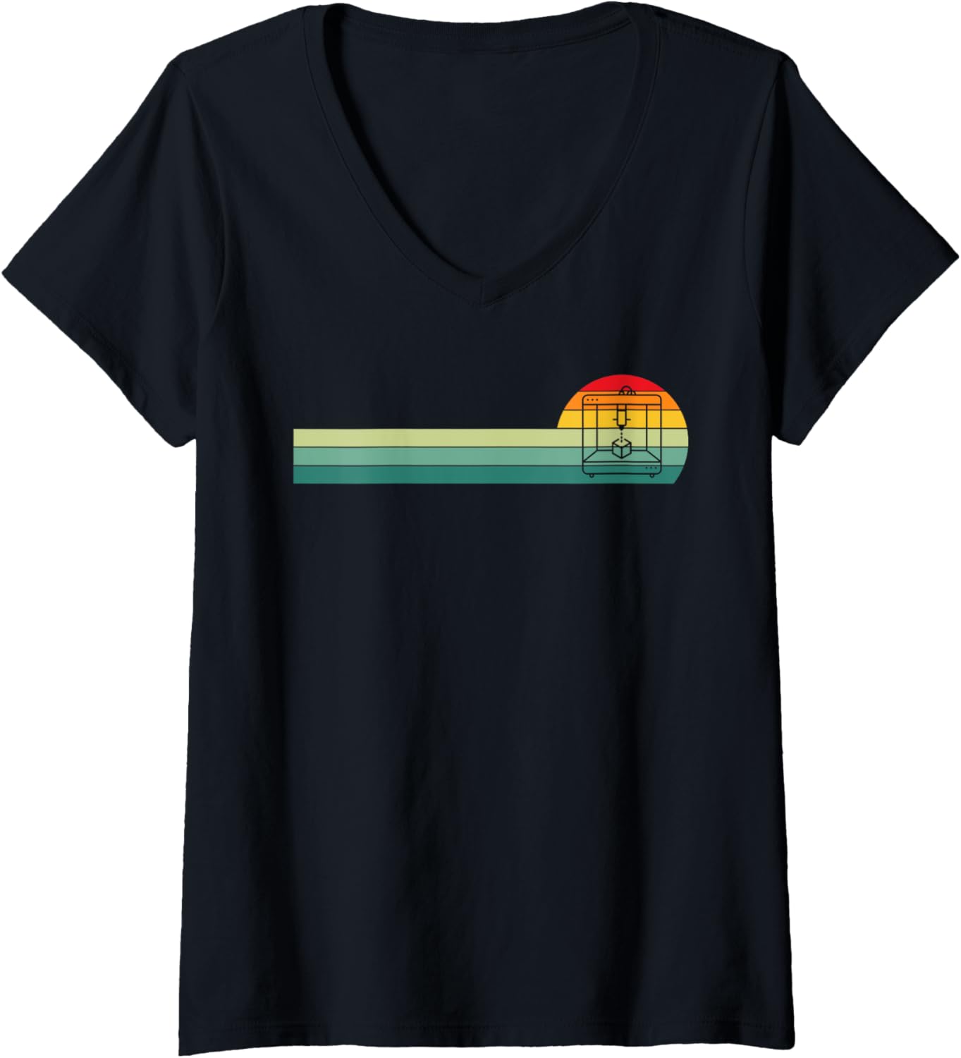Filament 3D Print 3D Printer 3D Printing V Neck