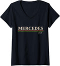 Womens Mercedes Usa V Neck