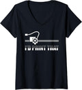 Womens Id Print That 3D Printer 3D Printing V Neck