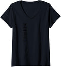Womens 3D Printer Accessories Icons Of Eating Printer Sleep V Neck