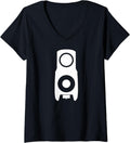 Womens 3D Printer Hot End Artwork Design V Neck