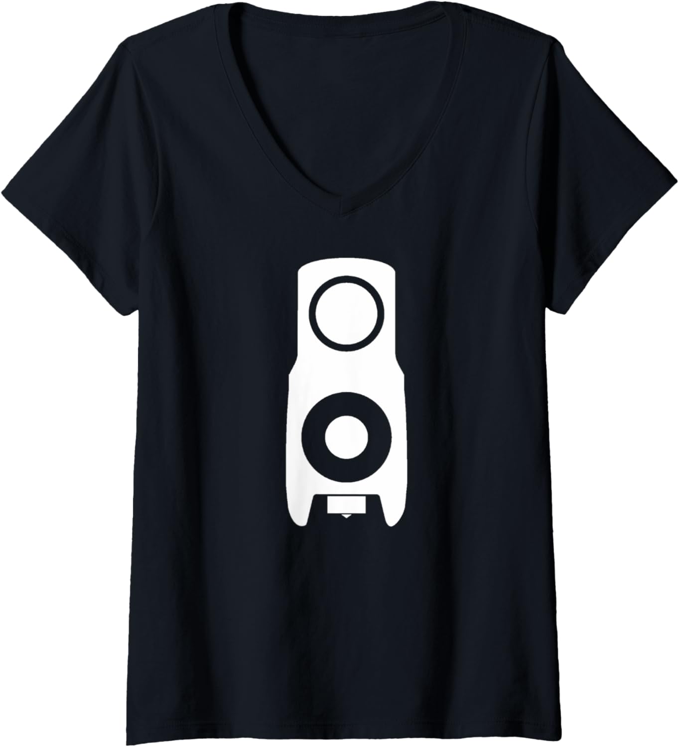 Womens 3D Printer Hot End Artwork Design V Neck
