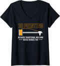 Womens 3D Printing Needs Heroes Too 3D Printer Printing V Neck