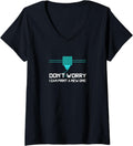 Womens Perfect Funny 3D Printer Apparel Love 3D Printing V Neck