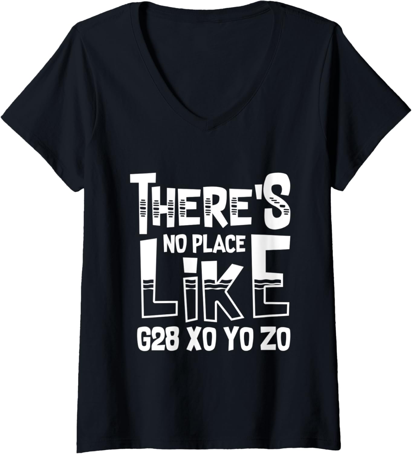 Womens Cnc 3D Printing Designer G28 Operator Machinist G Code V Neck