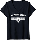 Womens Cool 3D Printing Women Mom 3D Printer Lovers Print Geeks V