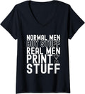 3D Printing Merch 3D Printer V Neck