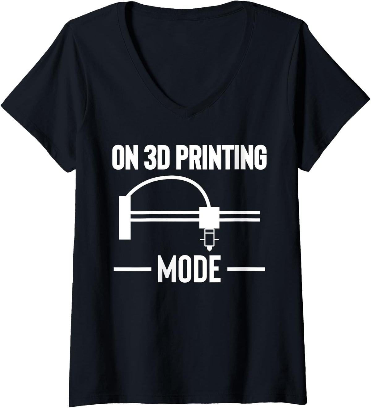 Womens On 3D Printing Mode 3D Printer Printing V Neck