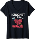 | Crochet So I Don't Unravel Yarn Collector Crocheting V-Neck