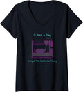 Womens Print A Day Keeps Sadness Away Fdm 3D Printer Printing Joke