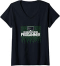 Womens I Dont Fix Printers Im A Programmer V Neck