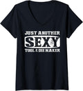 Womens Tool And Die Maker Apparel - Great Funny Makers Design V-Neck