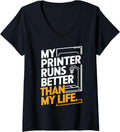 Womens My Printer Runs Better Than My Life 3D Printer 3D Printing