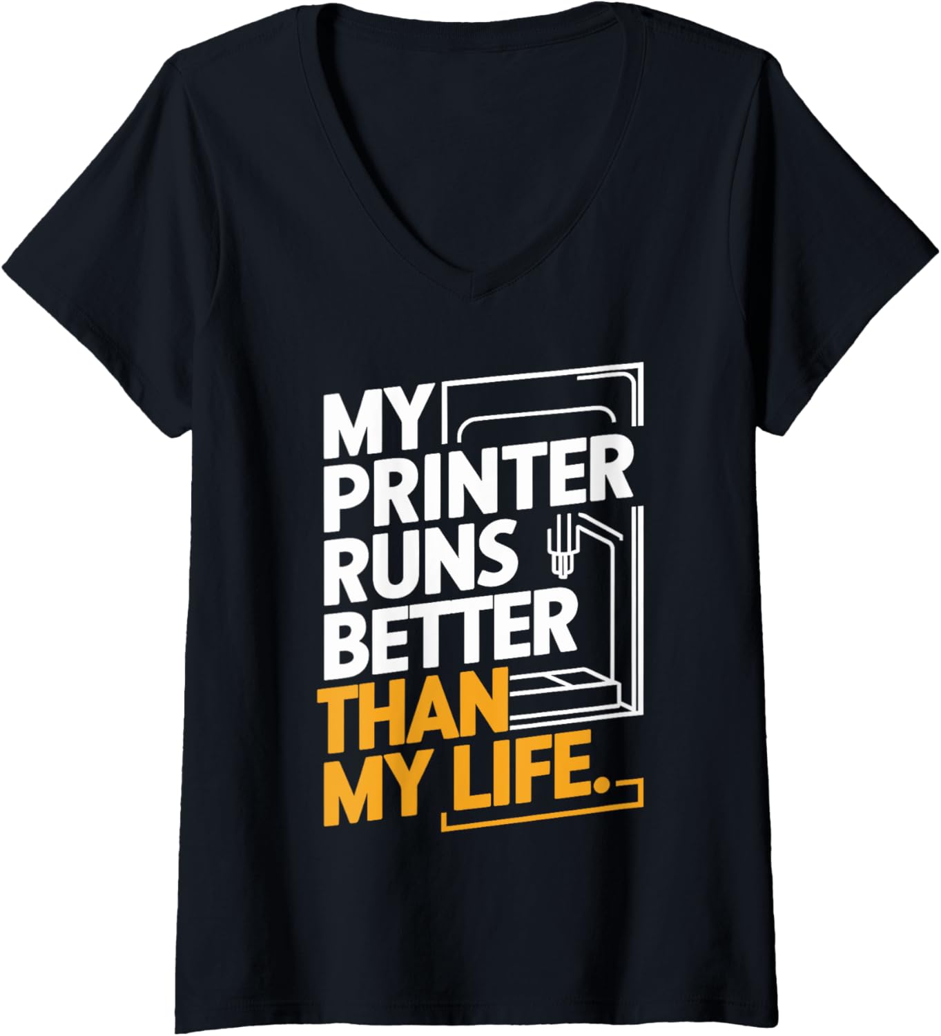 Womens My Printer Runs Better Than My Life 3D Printer 3D Printing