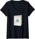Womens It Professionals Printer Fairy Tale Joke V Neck