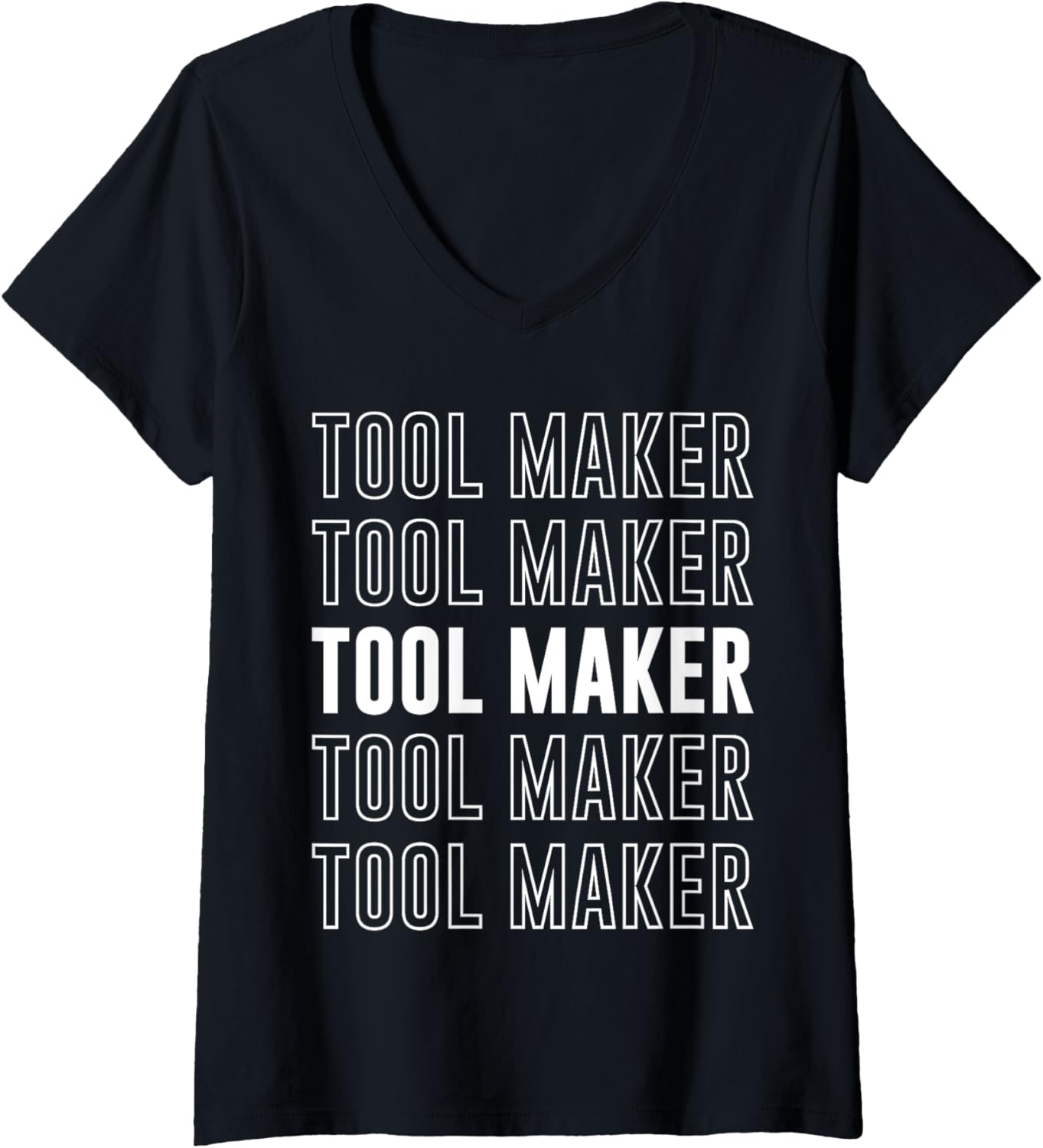 Womens Tool Maker V-Neck