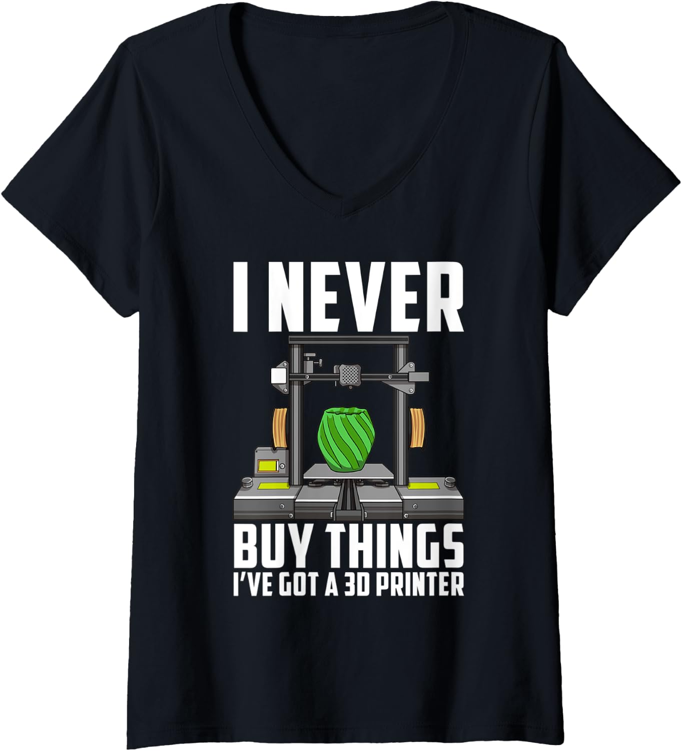 Womens Cool Saying Funny I Never Buy Things Ive Got A 3D