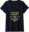 Womens 3D Printer Im Freaky 3D Print Guy V Neck
