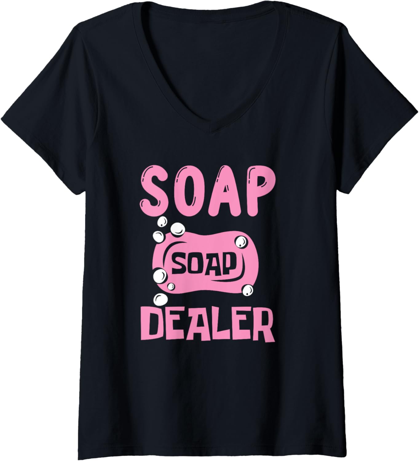 Womens Soap Dealer Soap Making Soap Maker V-Neck