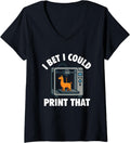 Womens I Bet I Could Print That 3D Printing Geek 3D Printer