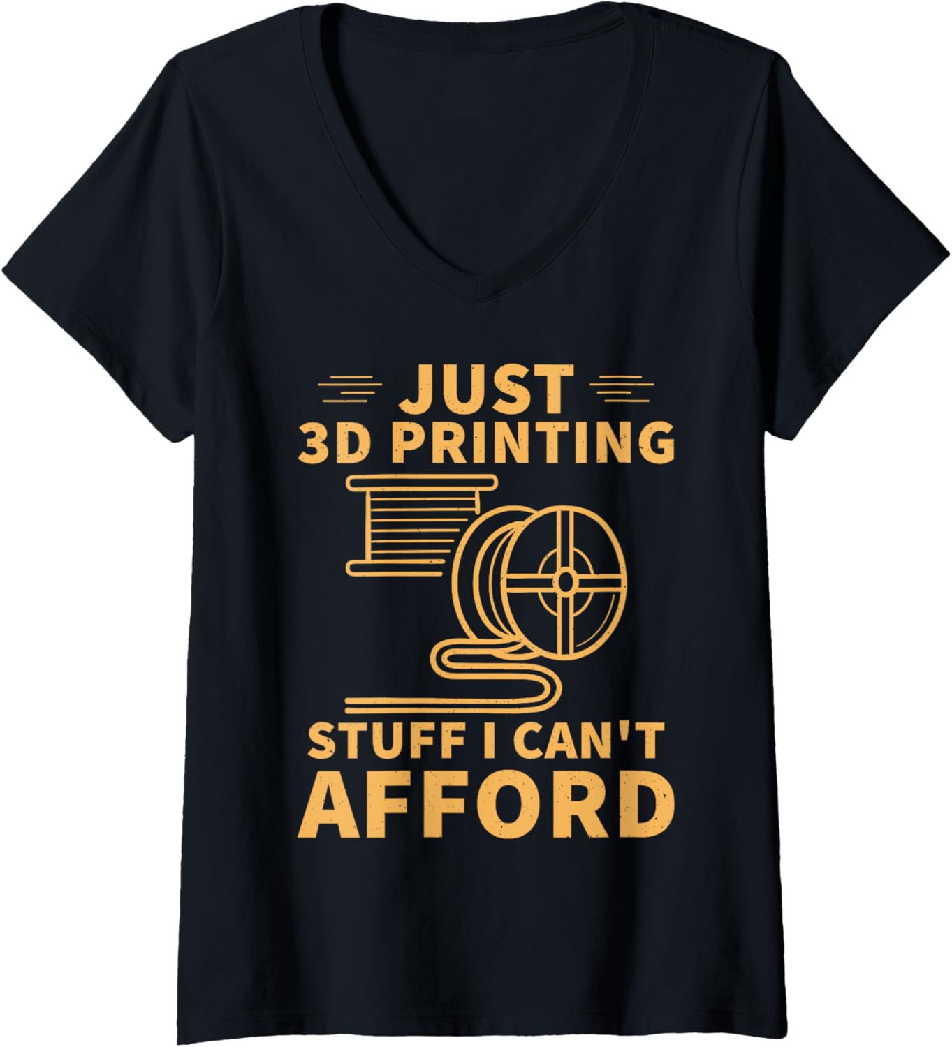 Womens Stuff 3D Printing Design 3D Printer V Neck
