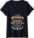 Womens Good Printer Drinks Draft Beer Aperitif Printer V Neck