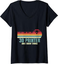 Womens Thats What I Do I Code 3D Printer 3D Printing V