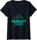 Womens 3D Printer Your Fantasy Materialiser V Neck