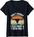 Funny 3D Printer Apparel 3D Printer Lovers V Neck