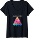 Knitters and Crocheters addicted to yarn V-Neck