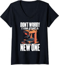 Womens Dont Worry I Can Print A New One Funny 3D Modeling