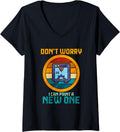 Womens Dont Worry I Can Print A New One V Neck