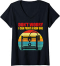 Womens 3D Printing Men Women Printing Machine 3D Printer V Neck
