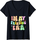 Womens Printing Printer Retro Funny Poster Sheets Laser Ink Prints V Neck
