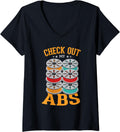 Womens Check Out My Abs 3D Printer Owner 3D Printing Lover V