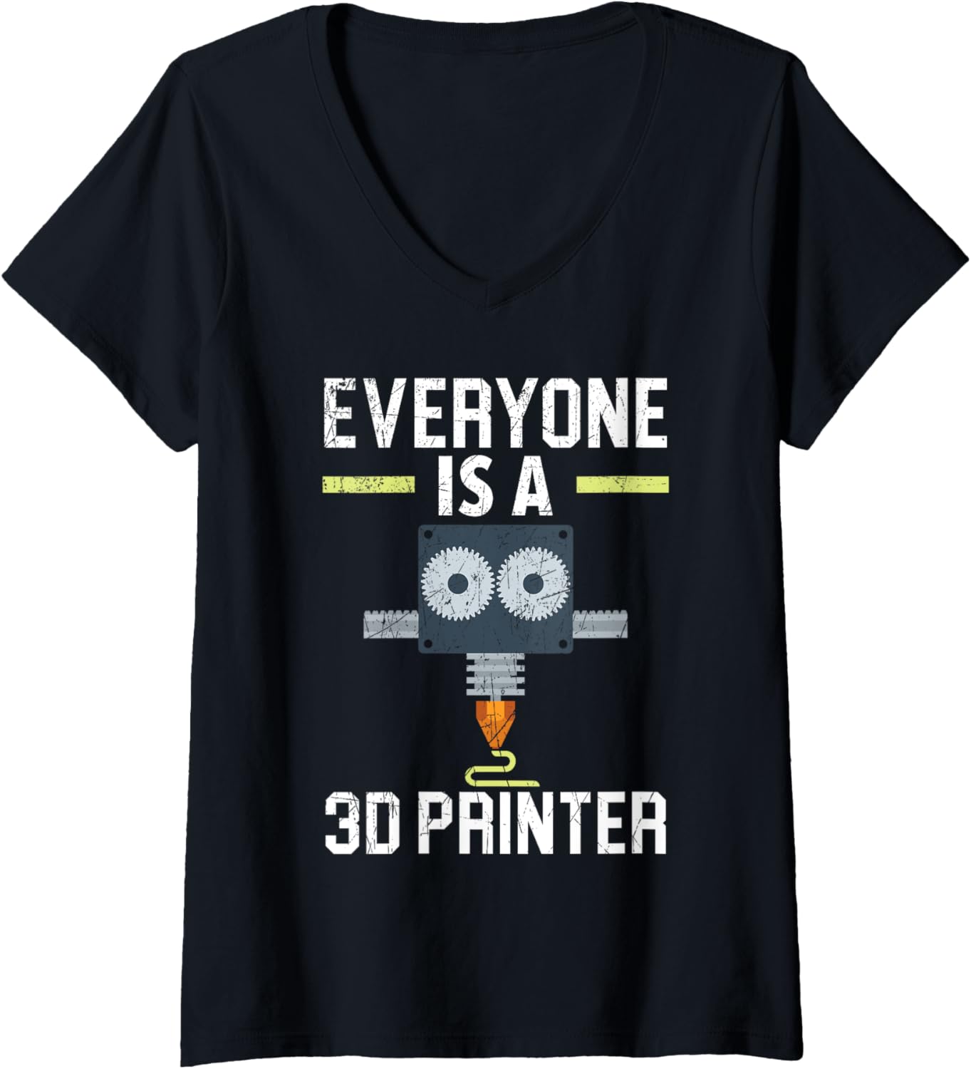 Womens Everyone Is A 3D Printer Machinist Cnc Programmer 3D Print V
